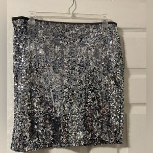 Sequin skirt great for Holiday party